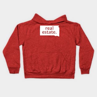 South Dakota State Real Estate T-Shirt Kids Hoodie